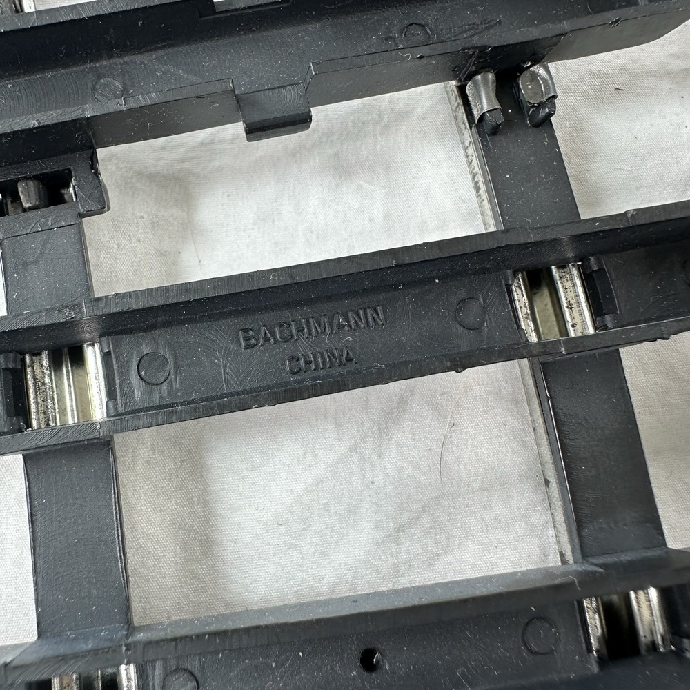 Bachmann Train Track G Gauge Straight & Curved Black Lot Of 23 Used Vintage - Picture 11 of 13